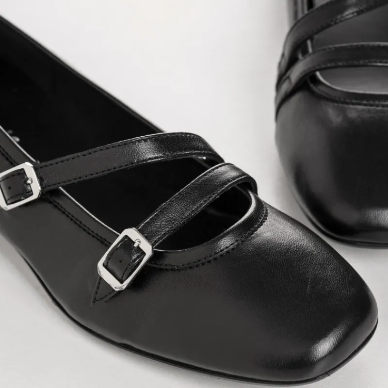 Reqins BABIES CALLISTE CUIR NOIR Clearance