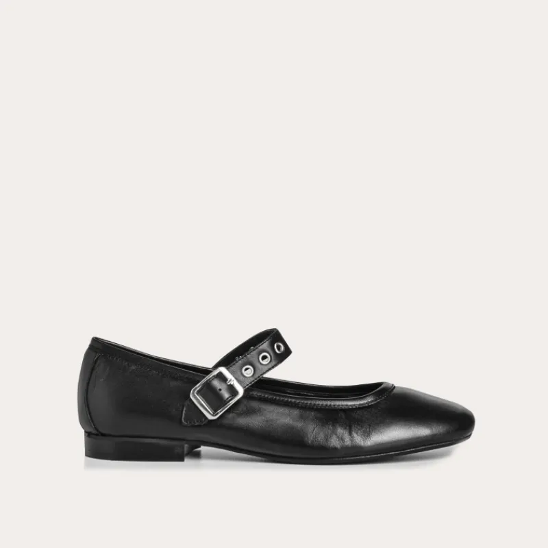 Reqins BABIES CELESTA CUIR NOIR Sale