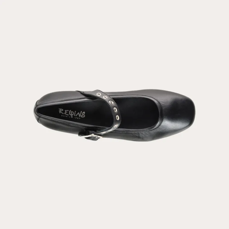 Reqins BABIES CELESTA CUIR NOIR Sale