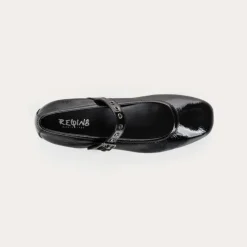 Reqins BABIES CELESTA CUIR NAPLAK NOIR Best