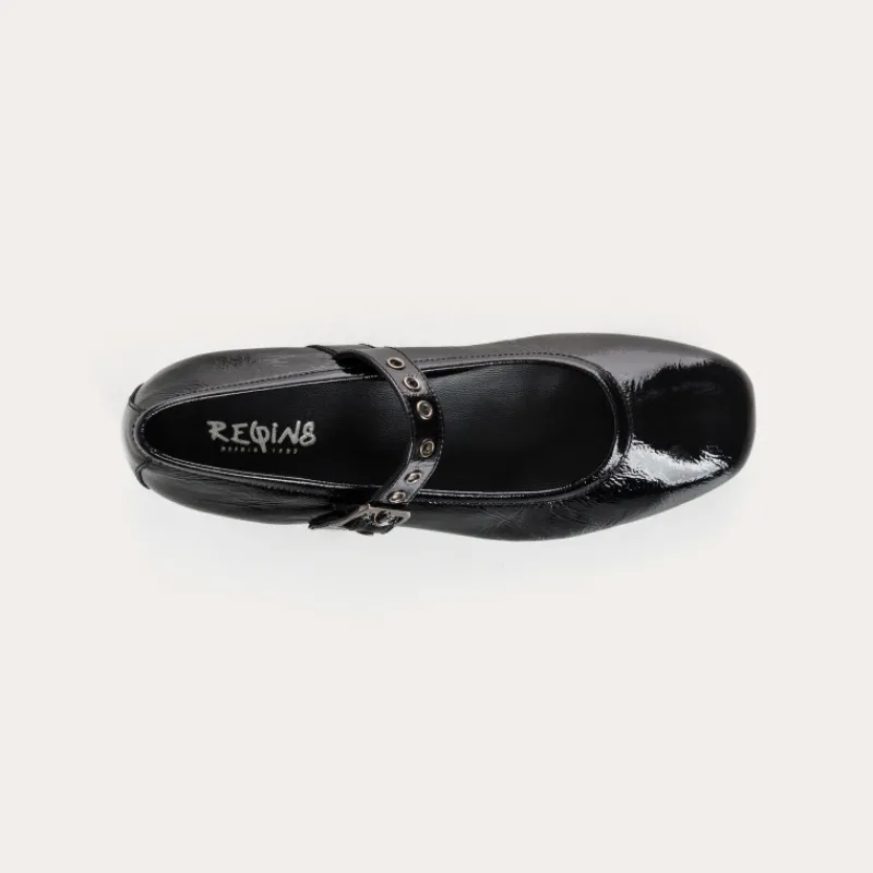 Reqins BABIES CELESTA CUIR NAPLAK NOIR Best