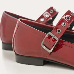 Reqins BABIES CELESTA CUIR VERNIS ROUGE Online