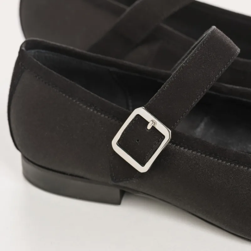 Reqins BABIES CONSTANCE EN SOIE NOIR Clearance