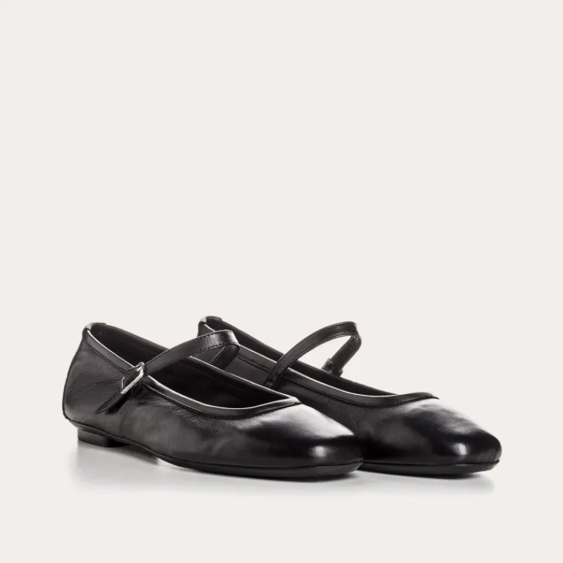 Reqins BABIES HONOR CUIR NOIR Clearance