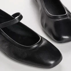 Reqins BABIES HONOR CUIR NOIR Clearance