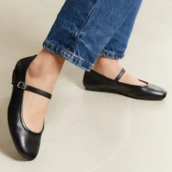 Reqins BABIES HONOR CUIR NOIR Clearance