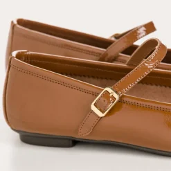 Reqins BABIES HONOR CUIR VERNIS NAPLAK CAMEL Fashion