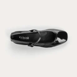 Reqins BABIES HONOR CUIR VERNIS NAPLAK NOIR Outlet