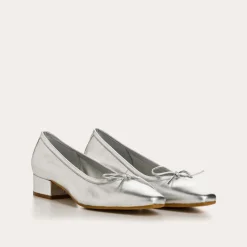 Reqins BALLERINES A TALONS FETICHE ECLAT ARGENT Outlet