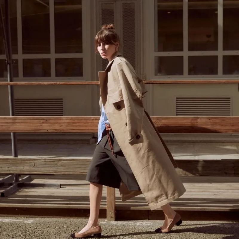 Reqins BALLERINES A TALONS RIVIERA CUIR VELOURS CAMEL Best