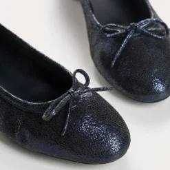 Reqins BALLERINES ALMA CRACK METALLIQUE New