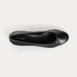 Reqins BALLERINES ALMA CUIR NOIR Fashion