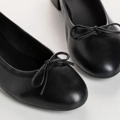 Reqins BALLERINES ALMA CUIR NOIR Fashion