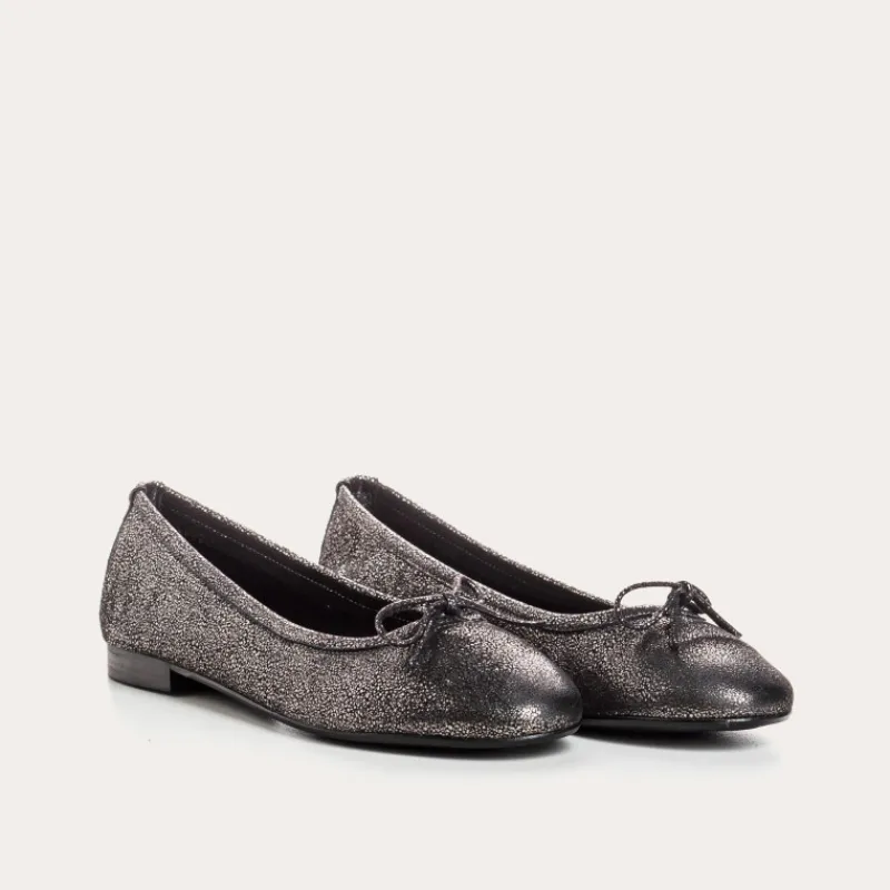 Reqins BALLERINES CARMEN CRACK PLOMB Discount