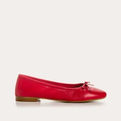 Reqins BALLERINES CARMEN CUIR CC ROUGE Best