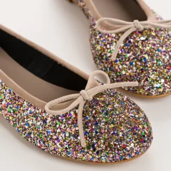 Reqins BALLERINES CARMEN GLITTER CC MULTICOLORE New