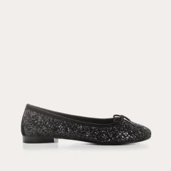 Reqins BALLERINES CARMEN GLITTER CC NOIR Clearance