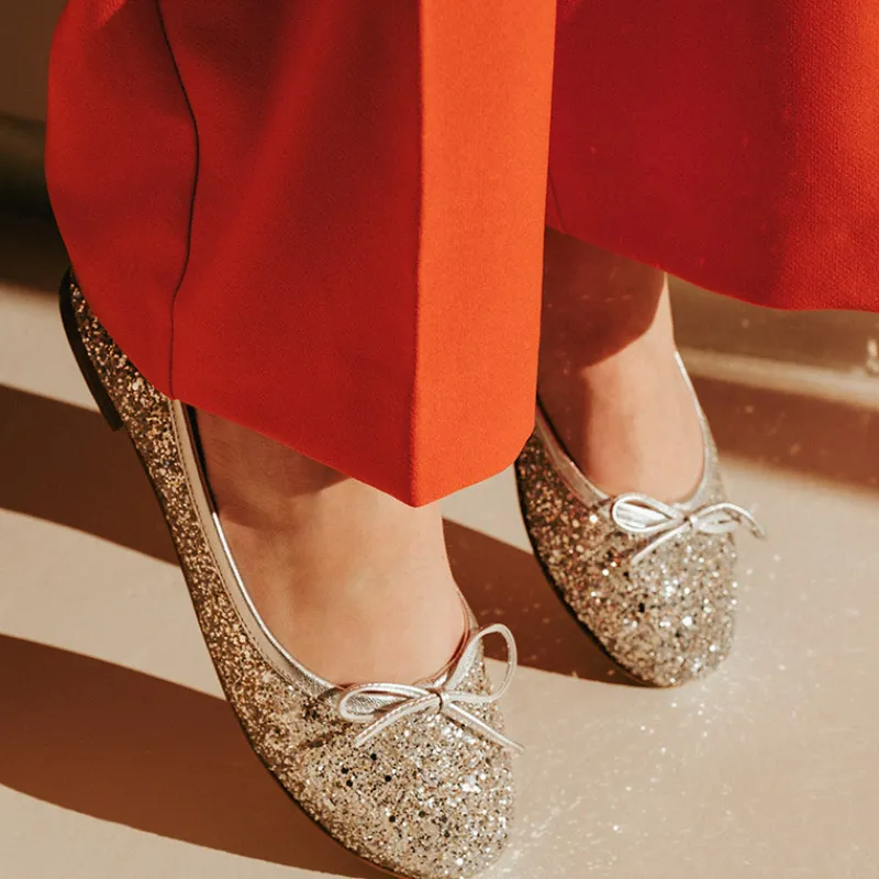 Reqins BALLERINES CARMEN GLITTER CC METALLIQUE Online
