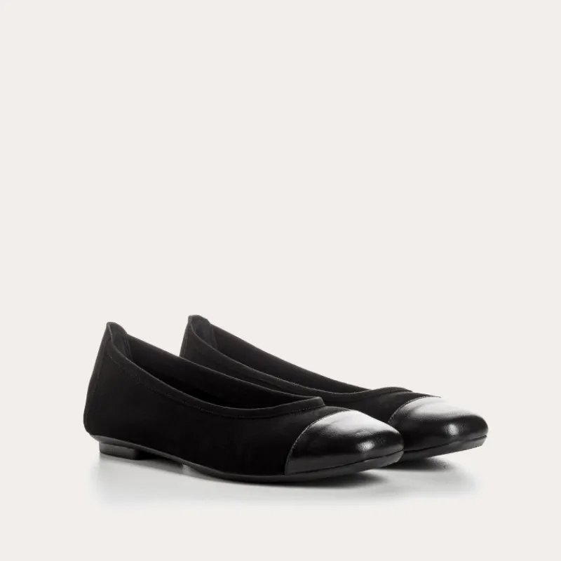 Reqins BALLERINES HALCINE CUIR VELOURS Sale