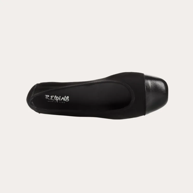 Reqins BALLERINES HALCINE CUIR VELOURS Sale
