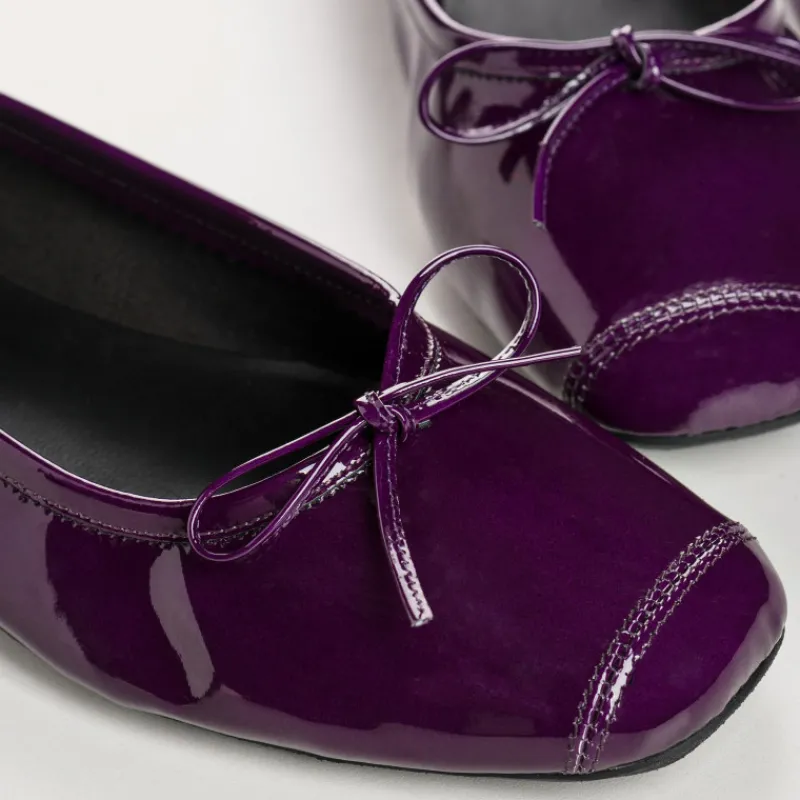 Reqins BALLERINES HARMONY CUIR VERNIS Discount