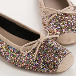 Reqins BALLERINES HARMONY GLITTER CC MULTICOLORE Discount