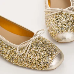 Reqins BALLERINES HARMONY GLITTER METALLIQUE Sale