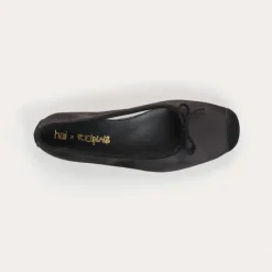 Reqins BALLERINES HARMONY SILK NOIR Clearance