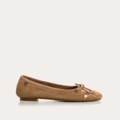 Reqins BALLERINES HELLO CUIR VELOURS/ECLAT Sale
