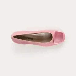Reqins BALLERINES KEFIR CUIR VELOURS/SILK ROSE Clearance