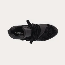 Reqins BASKETS ILAN LYCRA/VELVET NOIR Clearance