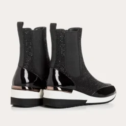 Reqins BASKETS IMAGE LYCRA NOIR Outlet