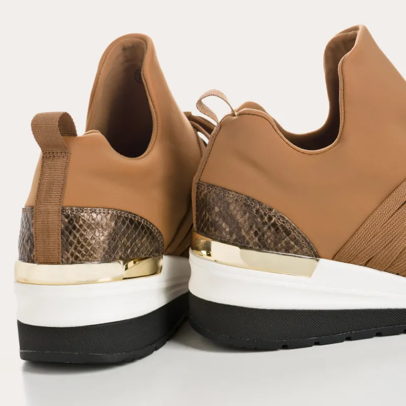 Reqins BASKETS INUIT LYCRA CAMEL Sale