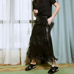 Reqins BASKETS MANIA CUIR VERNIS GRAINE NOIR Online