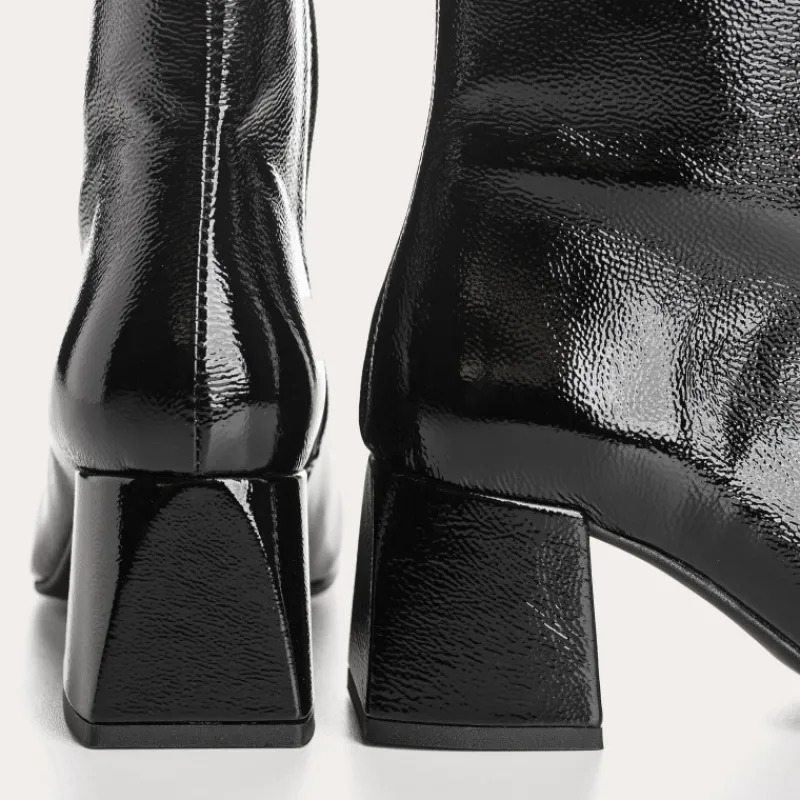 Reqins BOOTS AGATHA NAPLAK NOIR New