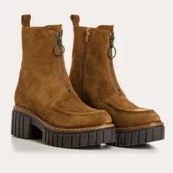 Reqins BOOTS BOWEN CUIR VELOURS BEIGE Sale