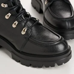 Reqins BOOTS DEVON CUIR GRAINE NOIR Outlet