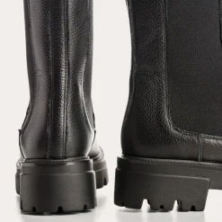 Reqins BOOTS DEVORA CUIR GRAINE NOIR Outlet