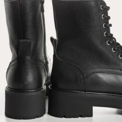 Reqins BOOTS DIARY CUIR GRAINE NOIR Sale