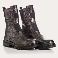 Reqins BOOTS DUSKY ALLIGATOR GRIS Clearance
