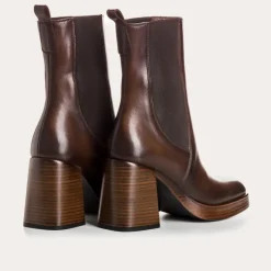 Reqins BOOTS ELSY CUIR MARRON Best