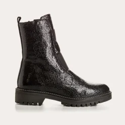 Reqins BOTTINES DUSKY VERNIS GRAINE NOIR Online