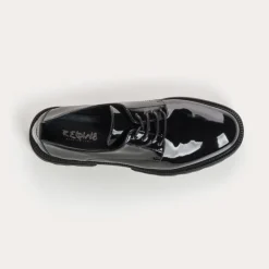 Reqins DERBIES ASTY VERNIS NOIR Outlet