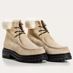 Reqins DERBIES FADO CUIR VELOURS BEIGE Best