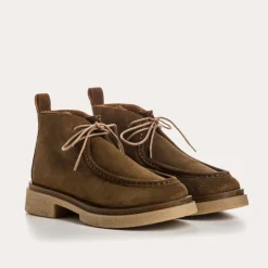 Reqins DERBIES FORTUNA CUIR VELOURS MARRON Fashion