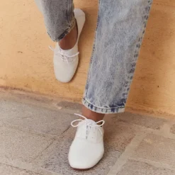 Reqins DERBIES HYDRA CUIR CC BLANC New