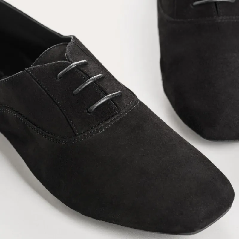 Reqins DERBIES HYDRA CUIR VELOURS CC NOIR Hot