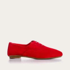 Reqins DERBIES HYDRA CUIR VELOURS CC ROUGE Hot
