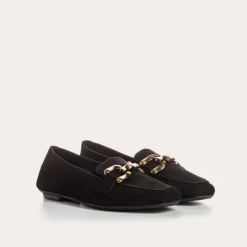 Reqins MOCASSINS HEAVEN CUIR VELOURS NOIR Best