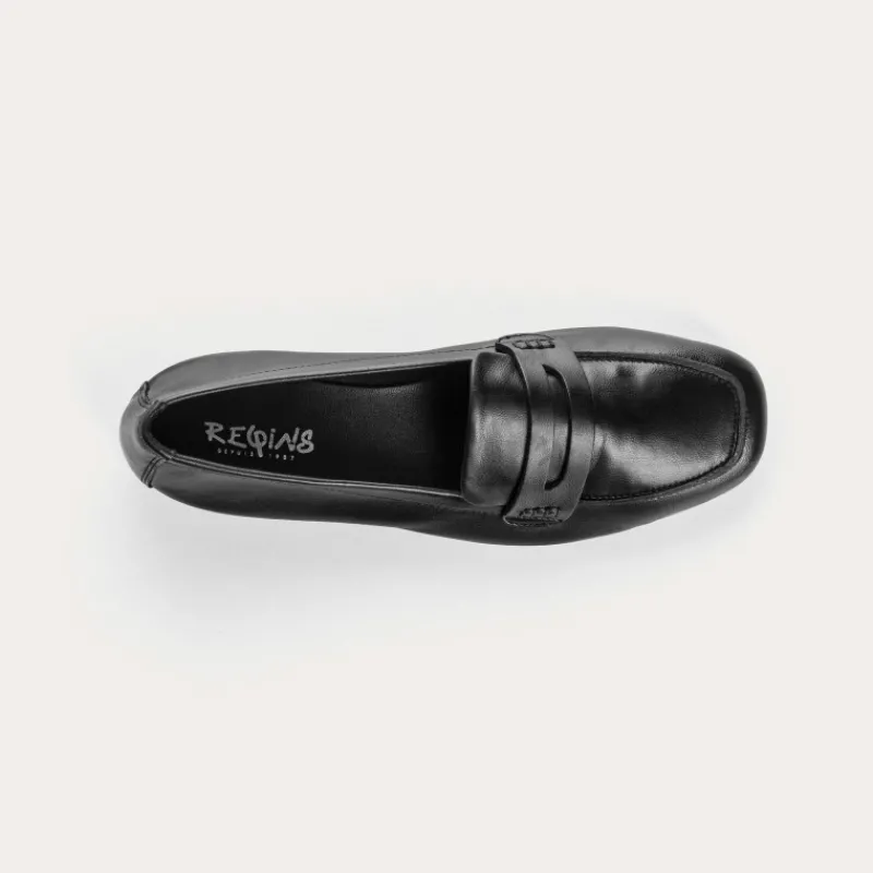 Reqins MOCASSINS HEMA CUIR CC NOIR Sale